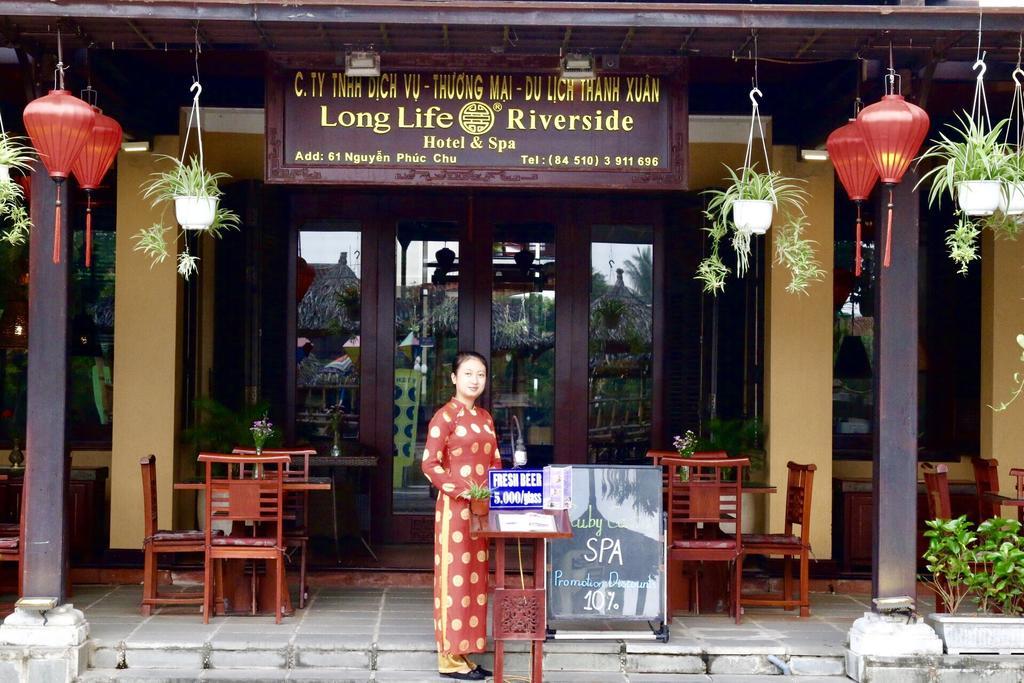 Long Life Riverside Hotel Hoi An Exterior photo